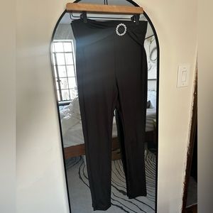 NWT Zara black high rise legging